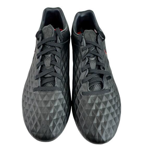 Nike Legend 8 Pro FG Soccer Cleats Men\'s Black Red (AT6133-060) Size 7 US main image 7